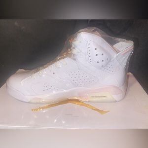 Jordan 6 Retro Gold Hoops